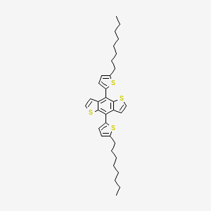 4,8-bis(5-octylthiophen-2-yl)thieno[2,3-f][1]benzothiole