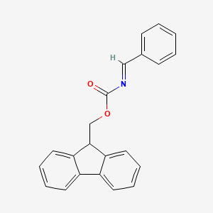 (9H-Fluoren-9-yl)methyl benzylidenecarbamate