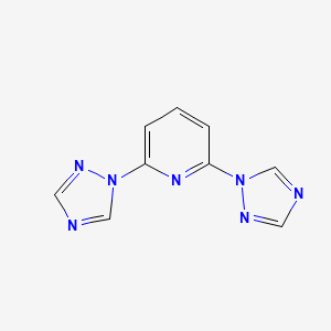 B1314847 2,6-Di(1H-1,2,4-triazol-1-yl)pyridine CAS No. 39242-18-7