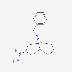 9-Benzyl-3-hydrazinyl-9-azabicyclo[3.3.1]nonane