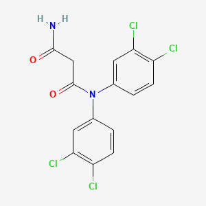 N1,N1-Bis(3,4-dichlorophenyl)malonamide