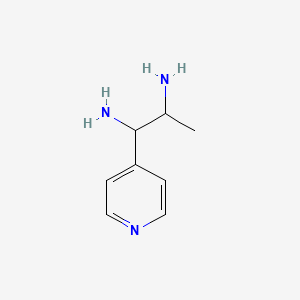 1-(Pyridin-4-yl)propane-1,2-diamine