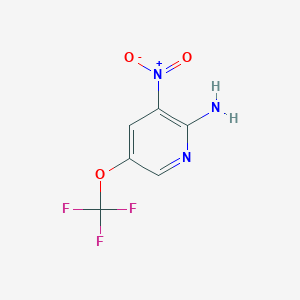 3-Nitro-5-(trifluoromethoxy)pyridin-2-amine