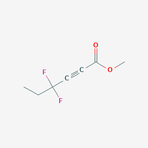 Methyl 4,4-difluoro-2-hexynoate