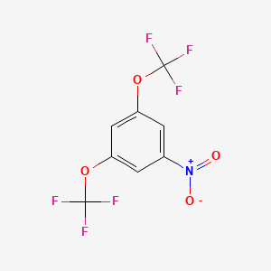 1-Nitro-3,5-bis(trifluoromethoxy)benzene