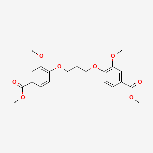 Dimethyl 4,4'-(propane-1,3-diylbis(oxy))bis(3-methoxybenzoate)