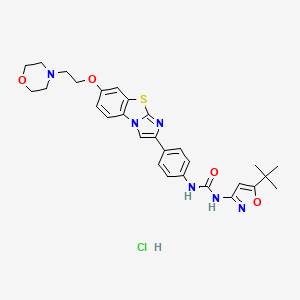 molecular formula C29H33ClN6O4S B13148707 Quizartinib monohydrochloride CAS No. 950769-62-7