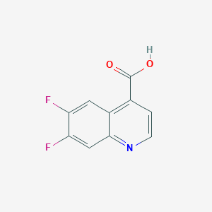 6,7-Difluoroquinoline-4-carboxylic acid