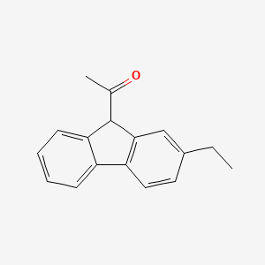 1-(2-Ethyl-9H-fluoren-9-YL)ethanone