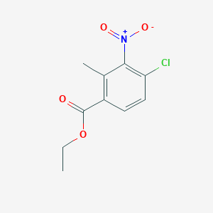 Ethyl 4-chloro-2-methyl-3-nitrobenzoate