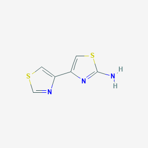 4-(1,3-Thiazol-4-YL)-1,3-thiazol-2-amine