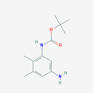 molecular formula C13H20N2O2 B13148831 tert-Butyl (5-amino-2,3-dimethylphenyl)carbamate 