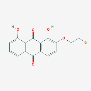 2-(2-Bromoethoxy)-1,8-dihydroxyanthracene-9,10-dione