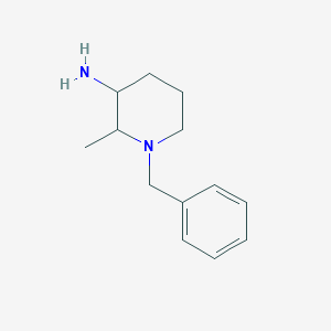 1-Benzyl-2-methylpiperidin-3-amine