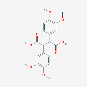 2,3-Bis(3,4-dimethoxyphenyl)butanedioic acid