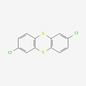 molecular formula C12H6Cl2S2 B13149009 2,7-Dichlorothianthrene CAS No. 60420-80-6