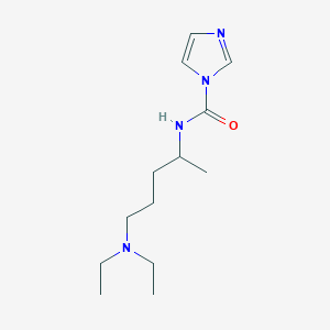 N-[5-(Diethylamino)pentan-2-yl]-1H-imidazole-1-carboxamide