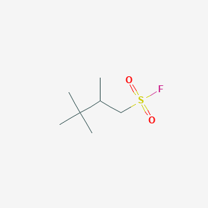 2,3,3-Trimethylbutane-1-sulfonyl fluoride