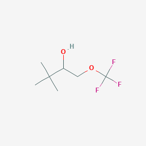 3,3-Dimethyl-1-(trifluoromethoxy)butan-2-ol