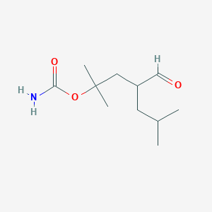 4-Formyl-2,6-dimethylheptan-2-ylcarbamate