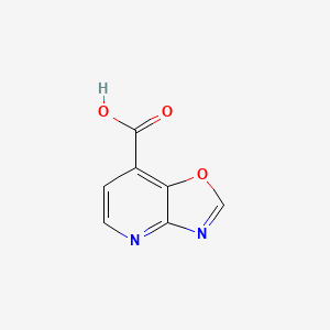 [1,3]Oxazolo[4,5-b]pyridine-7-carboxylic acid