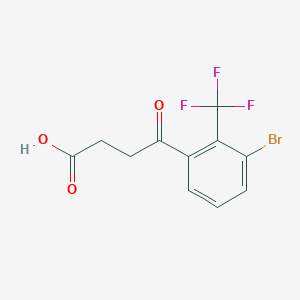 4-(3-Bromo-2-trifluoromethylphenyl)-4-oxo-butyric acid