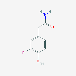 2-(3-Fluoro-4-hydroxyphenyl)acetamide