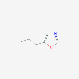 molecular formula C6H9NO B13149209 5-Propyloxazole 