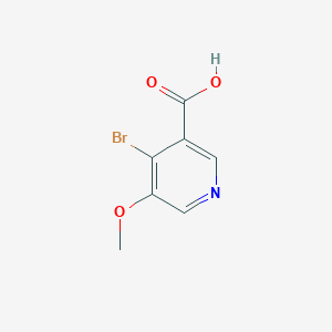 molecular formula C7H6BrNO3 B13149217 4-Bromo-5-methoxynicotinic acid 