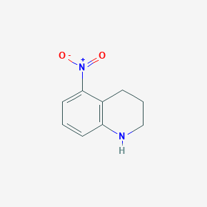 molecular formula C9H10N2O2 B1314924 5-硝基-1,2,3,4-四氢喹啉 CAS No. 39217-91-9