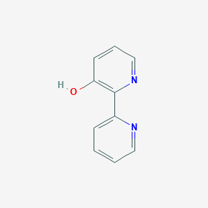 molecular formula C10H8N2O B13149389 [2,2'-Bipyridin]-3-ol 