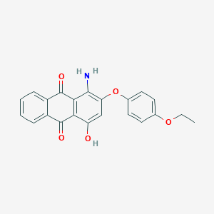 1-Amino-2-(4-ethoxyphenoxy)-4-hydroxyanthracene-9,10-dione