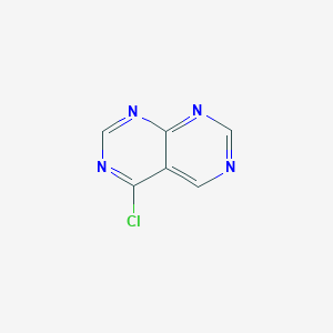 molecular formula C6H3ClN4 B13149407 4-Chloropyrimido[4,5-d]pyrimidine CAS No. 1197193-18-2