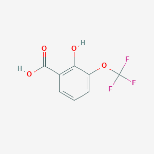molecular formula C8H5F3O4 B1314941 2-羟基-3-(三氟甲氧基)苯甲酸 CAS No. 773873-50-0