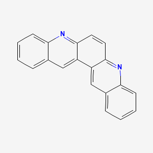 molecular formula C20H12N2 B13149418 Dibenzo[b,j][4,7]phenanthroline CAS No. 223-00-7