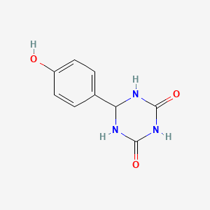 6-(4-Hydroxyphenyl)-1,3,5-triazinane-2,4-dione