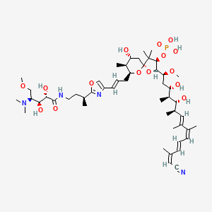 molecular formula C50H81N4O15P B13149451 Calyculin E CAS No. 133445-05-3