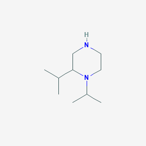 1,2-Bis(propan-2-yl)piperazine