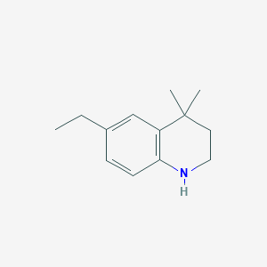 6-Ethyl-4,4-dimethyl-1,2,3,4-tetrahydroquinoline