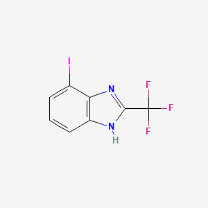 4-Iodo-2-(trifluoromethyl)-1H-benzo[d]imidazole