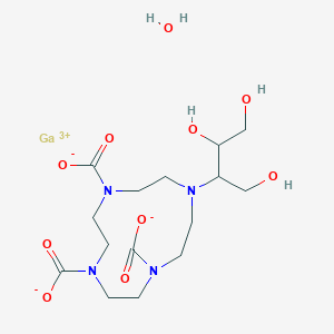 molecular formula C15H27GaN4O10 B13149493 GadobutrolMonohydrate 