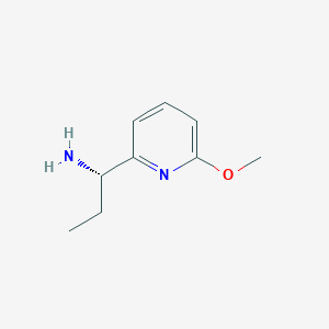 (S)-1-(6-Methoxypyridin-2-yl)propan-1-amine