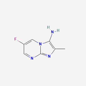 6-Fluoro-2-methylimidazo[1,2-a]pyrimidin-3-amine