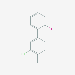 2-Chloro-4-(2-fluorophenyl)-1-methylbenzene