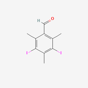 3,5-Diiodo-2,4,6-trimethylbenzaldehyde