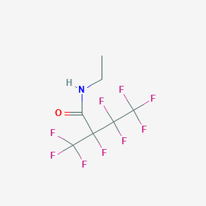 N-Ethyl-2,3,3,4,4,4-hexafluoro-2-(trifluoromethyl)butanamide