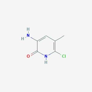 3-Amino-6-chloro-5-methylpyridin-2-ol