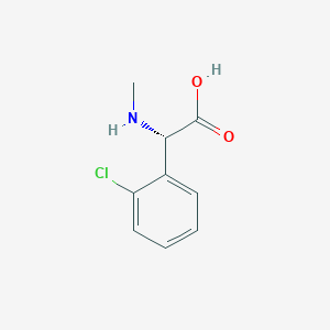 (S)-2-(2-Chlorophenyl)-2-(methylamino)aceticacid