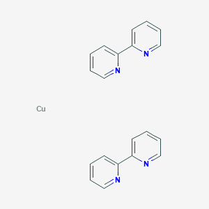 molecular formula C20H16CuN4 B13149965 Bis(2,2'-bipyridine)copper 