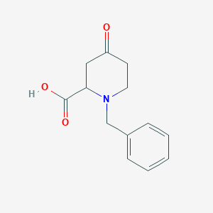 1-Benzyl-4-oxopiperidine-2-carboxylic acid